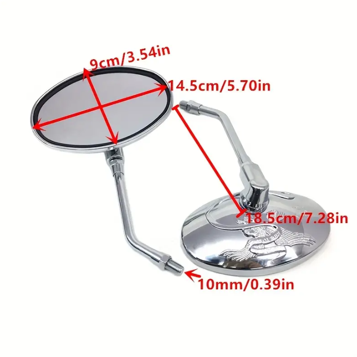 Rétroviseurs live to ride [Argent]