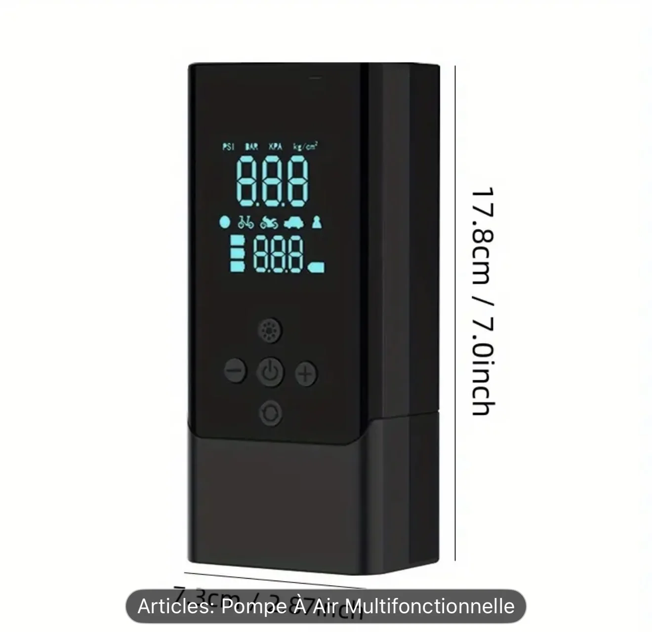 Demarreur et gonfleur