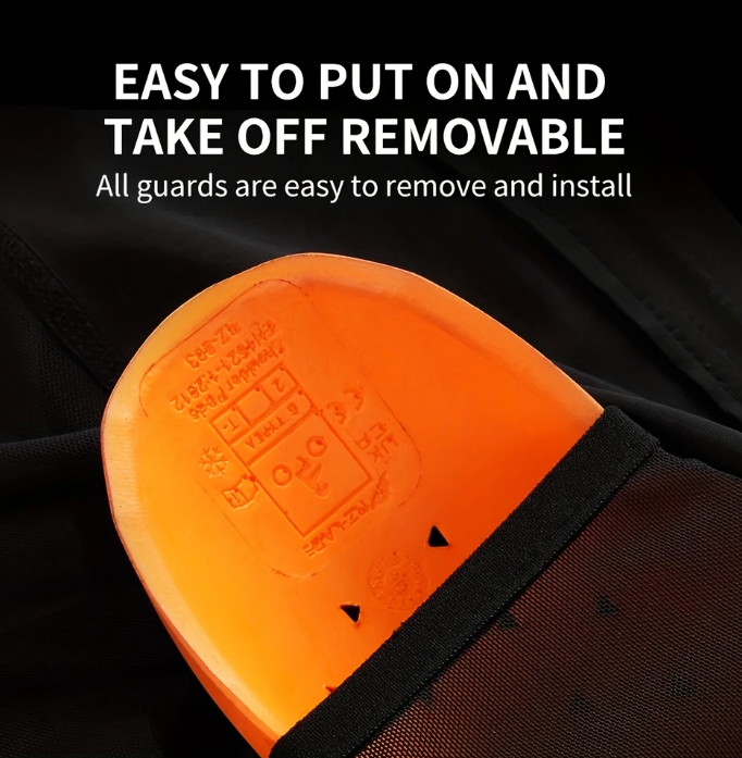 Protection dorsale orange