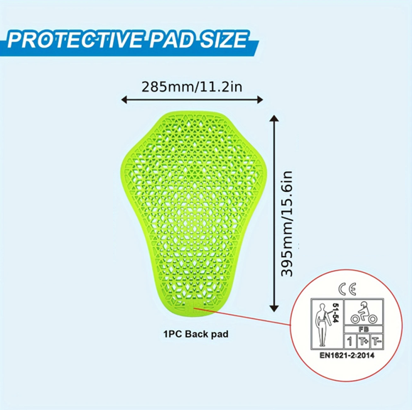 Protection dorsale fluo CE1