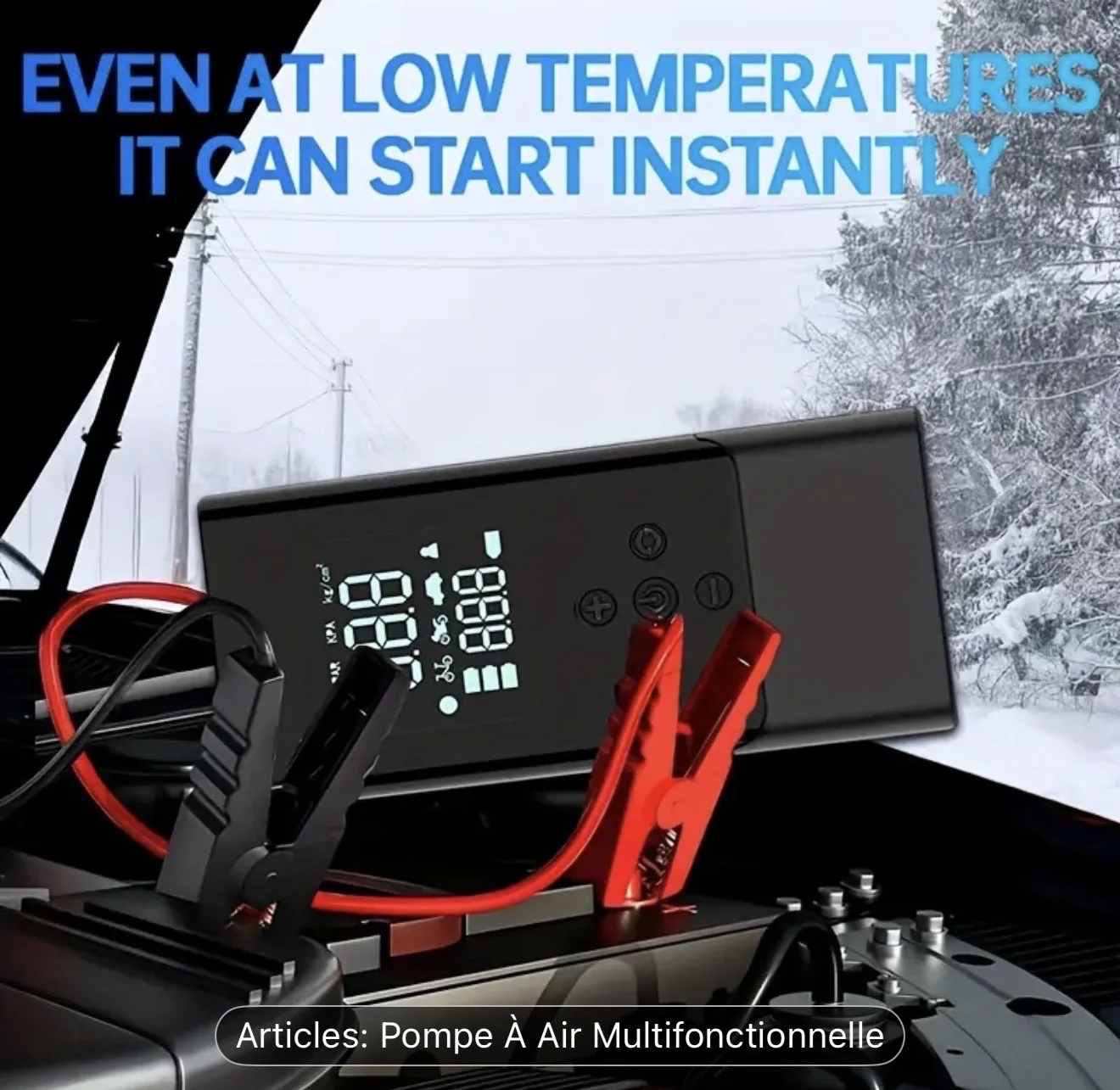 Demarreur et gonfleur