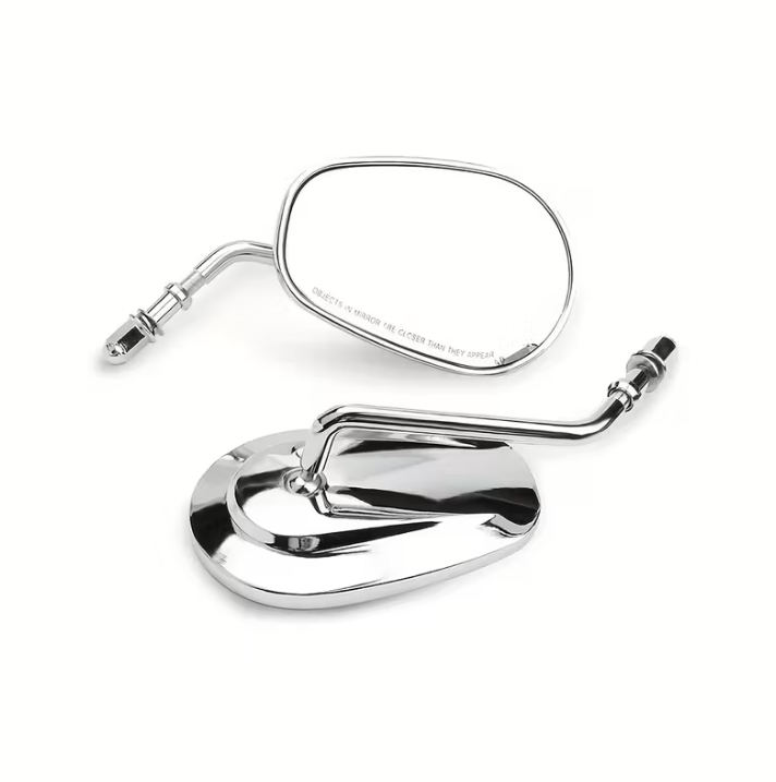 Rétroviseurs ovales [Argent]