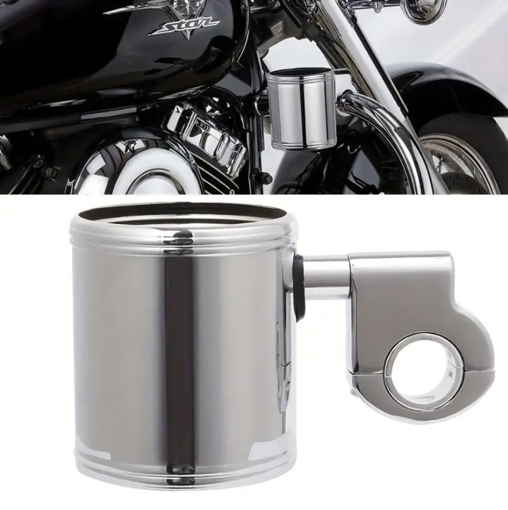 Porte gobelet en plastique ABS [Argent]