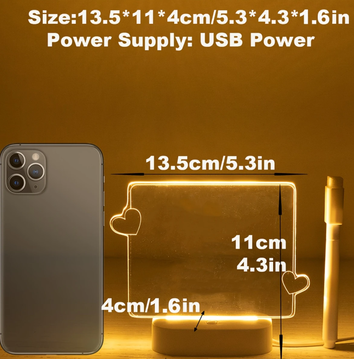 Veilleuse LED Avec Stylo