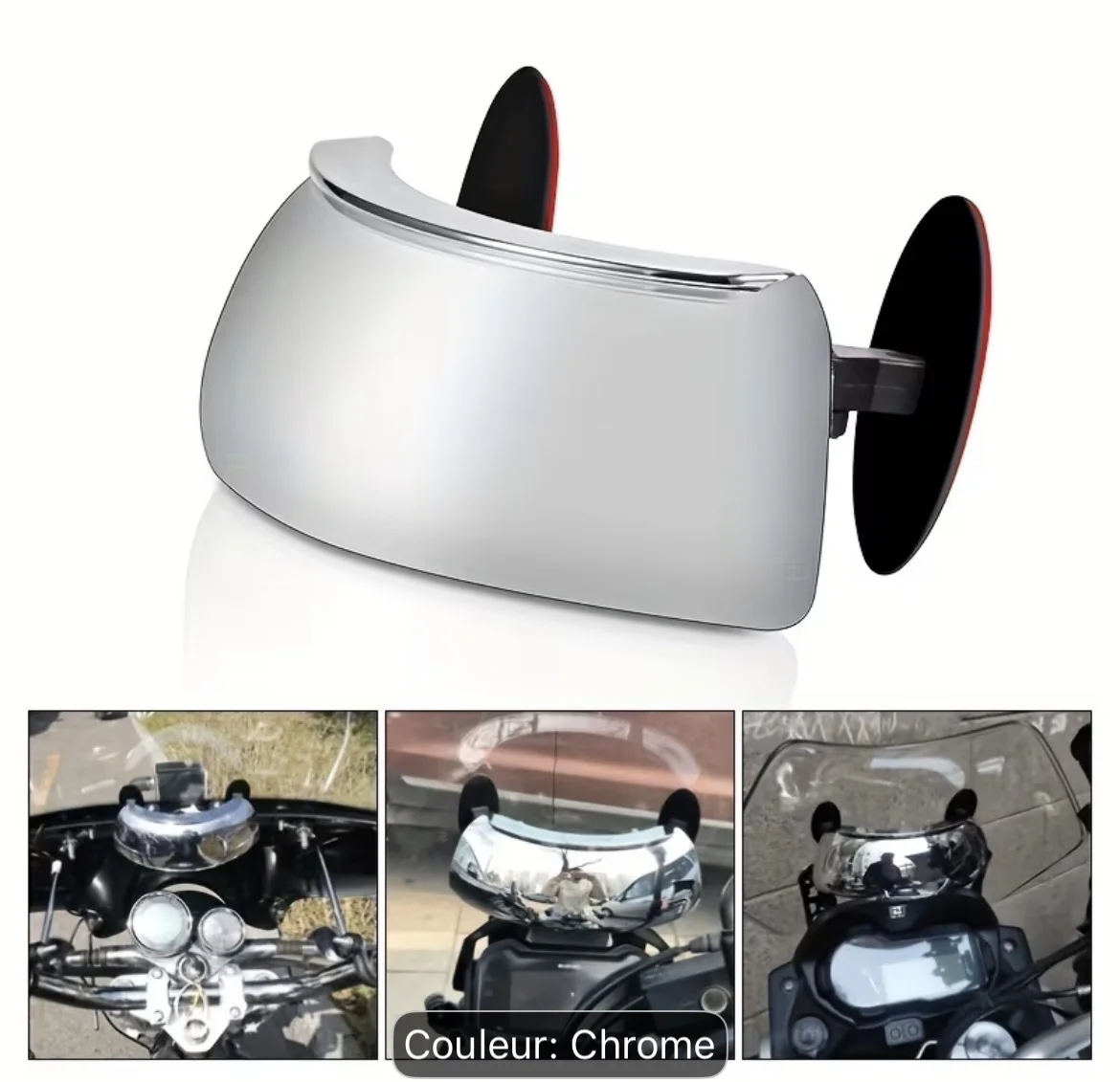 Retroviseur 180 degrès pour moto