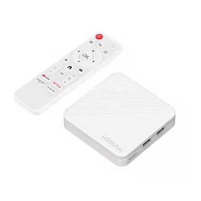 Nouvelle box H96 Max TV Box 2025 commande vocale Quad Core Allwinner H313 lecteur multimédia 4K UHD 2 Go de RAM 16 Go de ROM décodeur