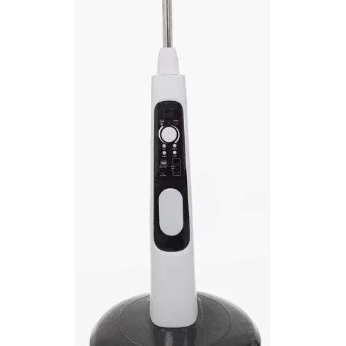 Double Ventilateur sur pied rechargeable à 5 pales 16 pouces AC/DC 12V avec batterie