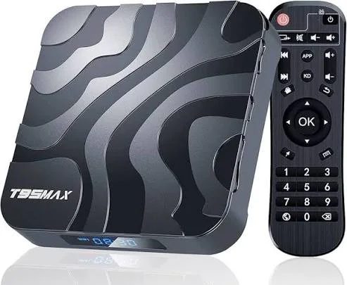T95max Android 12.0 TV BOX RAM 2GB Allwinner H618 Dual Wifi décodeur 4k 16G lecteur multimédia