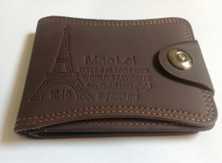 Portefeuilles et Porte-cartes Paris FRANCE Marron : Style moderne pour Homme