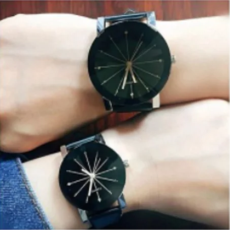 Fashion 2 Montres Élégantes pour les Amoureux et les Couples dans un seul offre