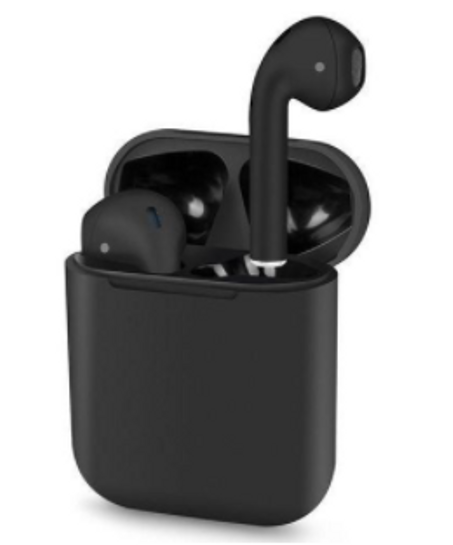 TWS Ecouteurs i12 Noir Touch Control sans fil Bluetooth 5.0