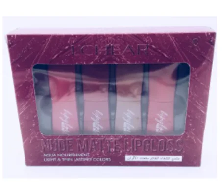 L'Chear Gloss à lèvres,Nude Matte,Base naturelle.