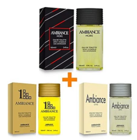 Azbane PARFUMS DE LUXE Pack 3 Parfums AMBIANCE