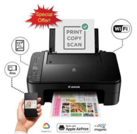 Canon Imprimante Jet d’encre Couleur Multifonction - Wifi TS3140