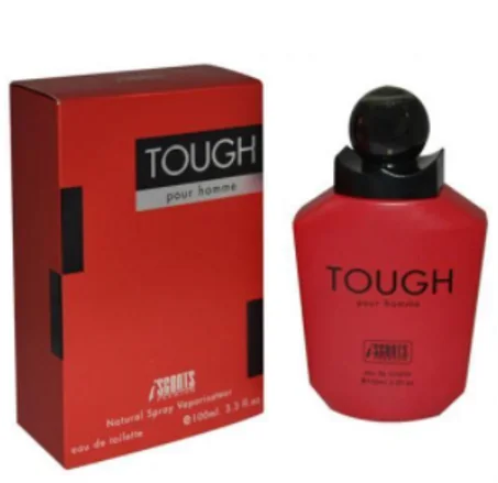 Iscents Premium - TOUGH - Eau de parfum pour Homme -100 mL