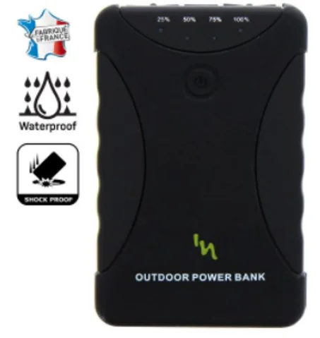 T'nB Powerbank 8000 mah Anti-choc et Résistant a l'eau