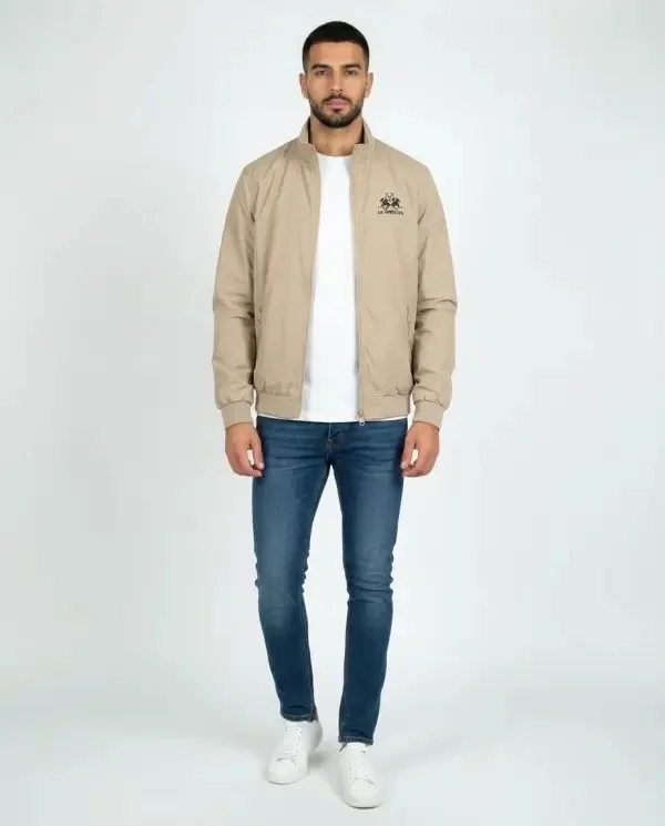 Jackets & GiletsVeste La Martina chic & Doux ( Beige et Noir )