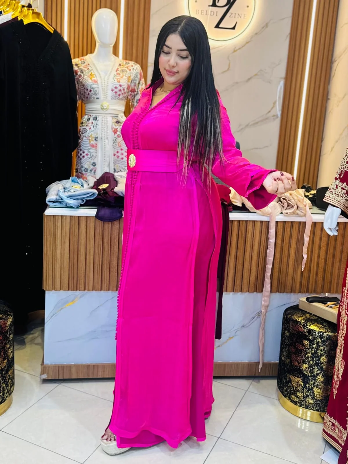 تكشيطة "الأورغانزا" الملكية – عنوان الأنوثة الطاغية من Beldizine ✨