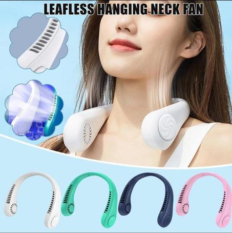 مروحة العنق المحمولة - تبريد فوري براحة وأناقة