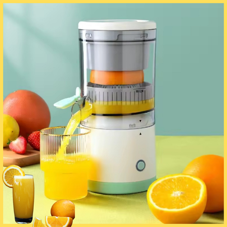 عصارة حمضيات كهربائية صغيرة 🍊⚡