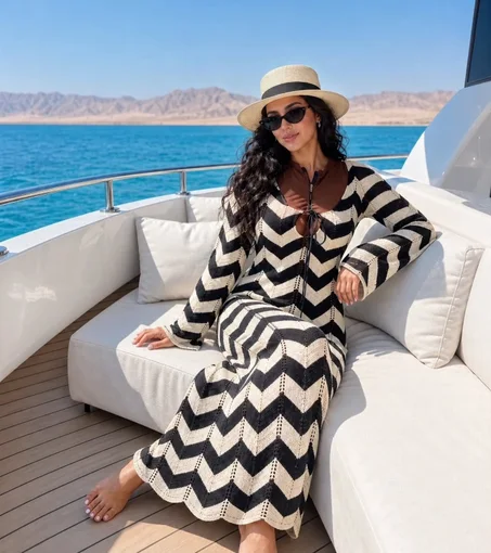 🛍️ Robe de plage ☀️🌊