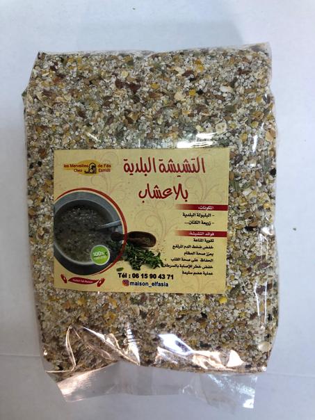 التشيشة البلدية بالأعشاب