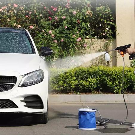 غسالة السيارة   اللاسلكية عالية الضغط 24 فولت