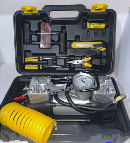 منفاخ عجلات السيارات المتطور 12 فولت