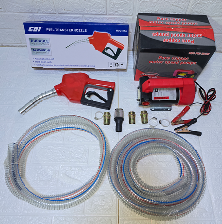 . المضخة + بيسطولي + 4 امتار + 2 امتار من الانبوب