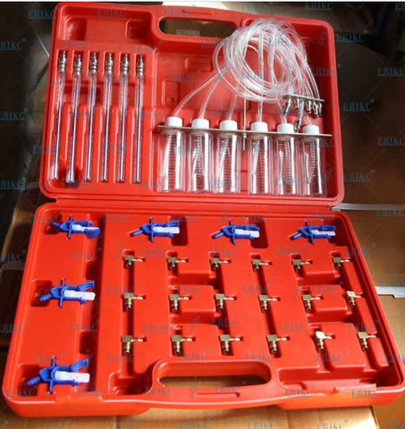 Kit de Test de débit d'injecteur Diesel, ensemble de testeur de carburant adaptateur CR E1024119 outil de Diagnostic de mesure du débit de retour d'injecteur