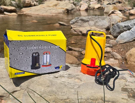 مضخة 12 فولت لنقل الماء 100 لتر في الدقيقة