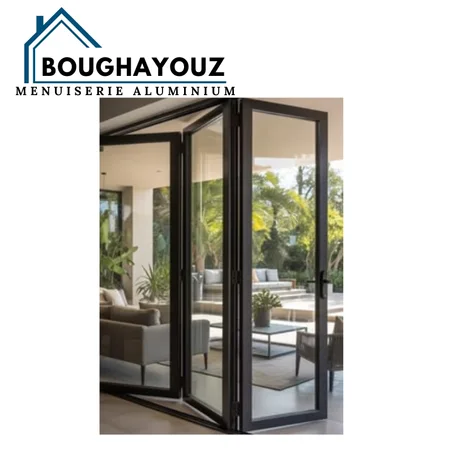 الأبواب القابلة للطي بالألومنيوم (Portes Pliantes en Aluminium)