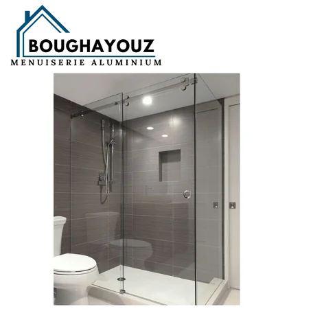 الزجاج المصفح للحمّامات العصرية-Le verre feuilleté (Laminated Glass) pour les salles de bains modernes