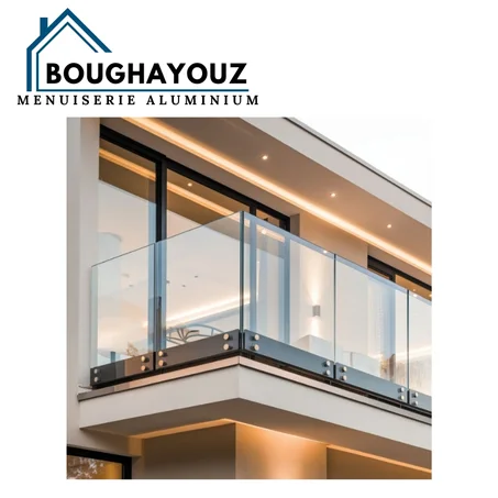 شرفة ألومنيوم مع كسر الجسر الحراري – Aluminium RPT