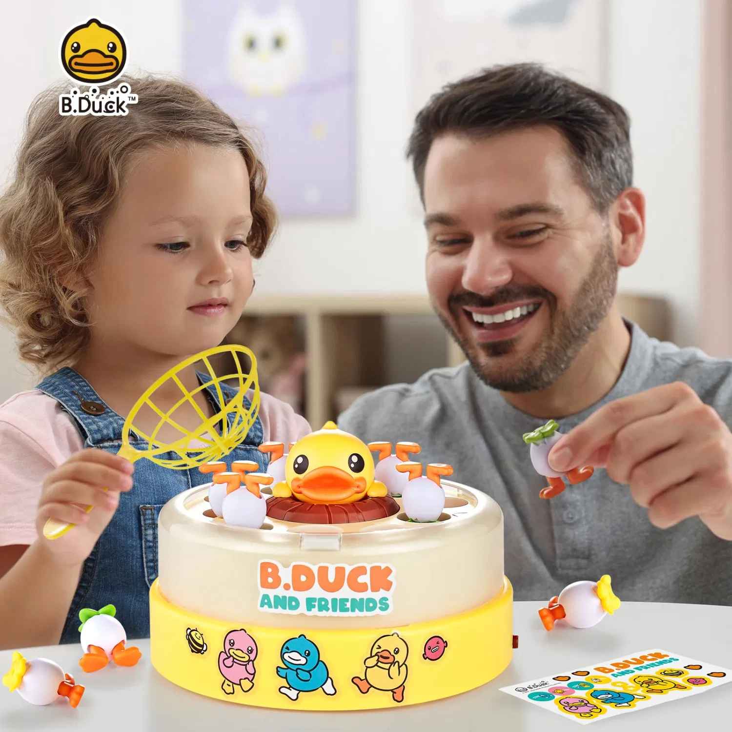 B-Duck-Games-Toy-Bounce-and-Catch-Duck-Board-Games-Family-Interactive-Toys (6)