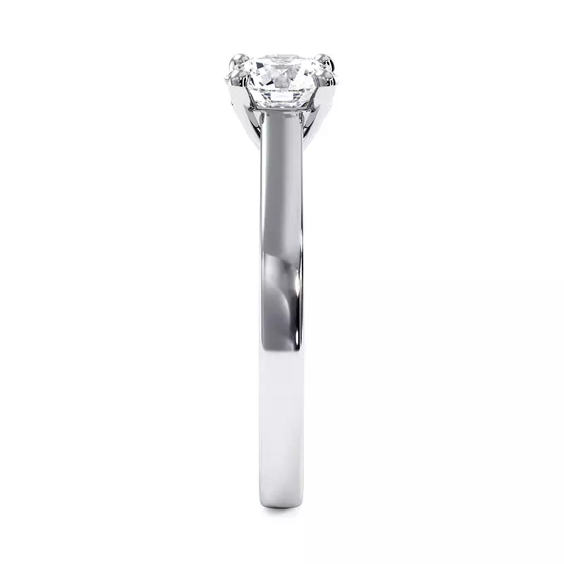 Éclat éternel – Bague solitaire au design raffiné