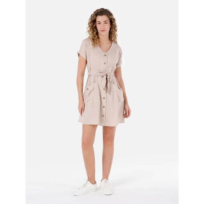 Colins Robe Beige pour Femme