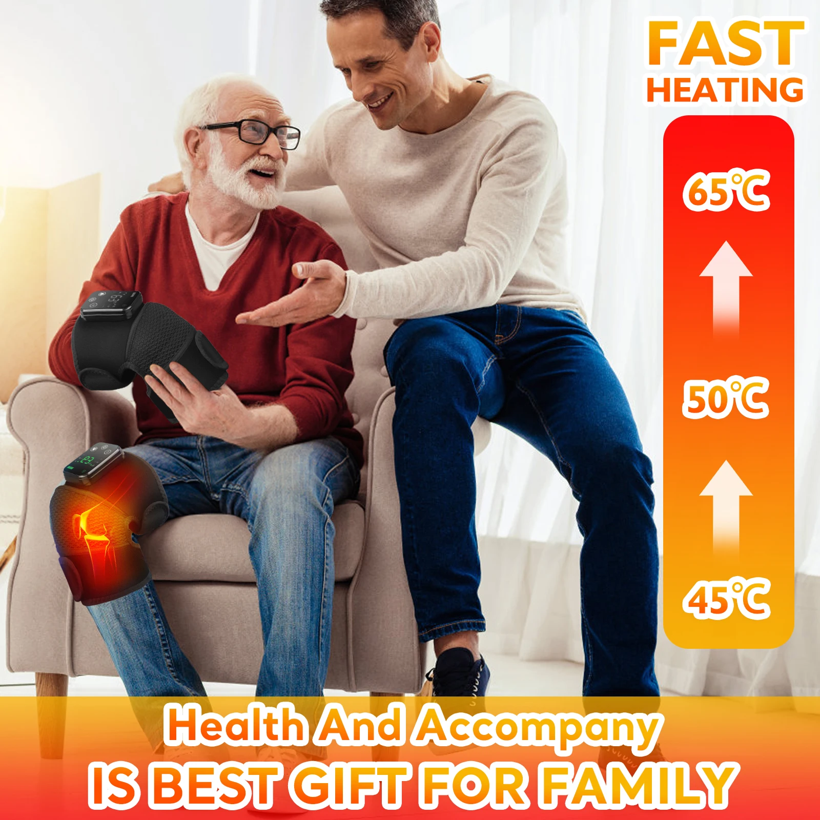 وداعًا لآلام الكتف والركبة مع جهاز التدليك الكهربائي – راحة فورية بلمسة واحدة