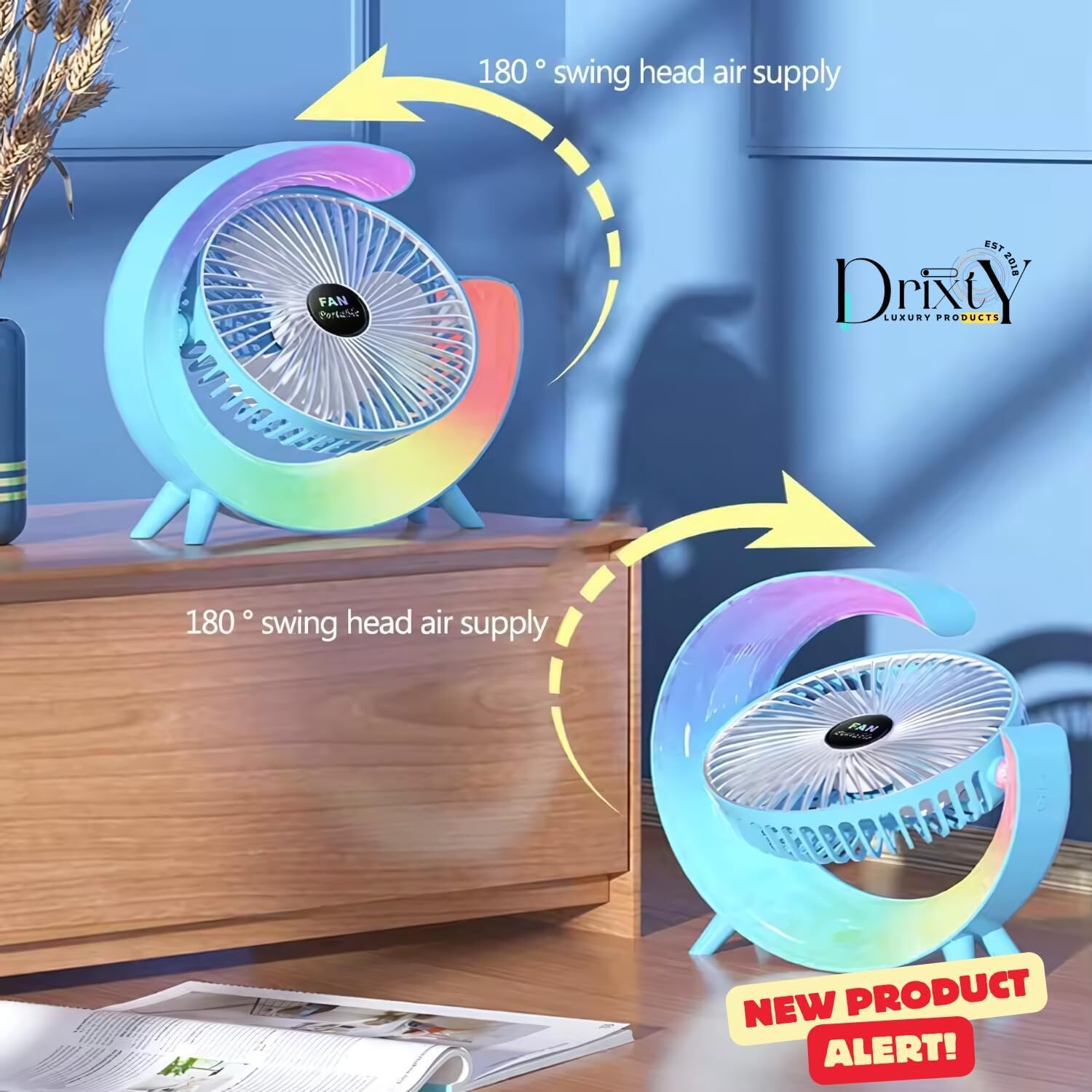 مروحه واباجوره fan portable