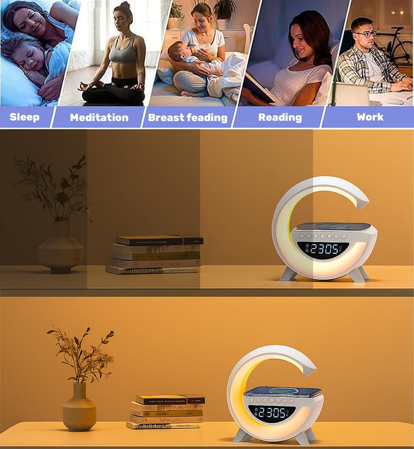 google lamp speaker 4*1