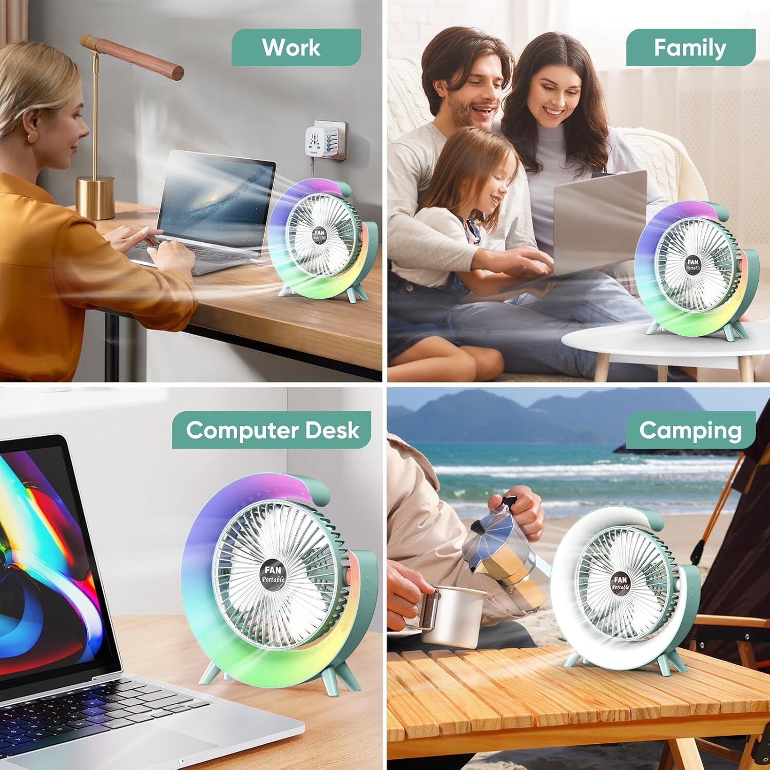 مروحه واباجوره fan portable