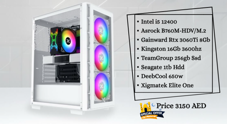 Eid White Gaming Pc Offer