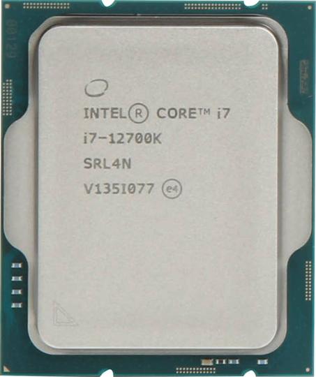 Intel Core i7-12700K LGA 1700 12th Gen Processor, Tray