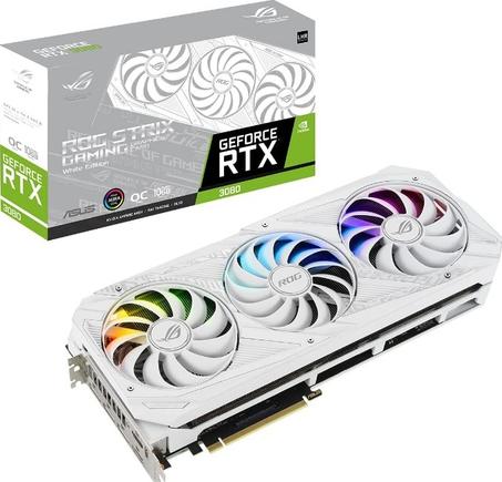 Asus Rog Strix GeForce RTX 3080 V2 White OC Edition