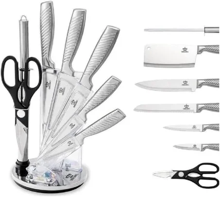 Royal Swiss Set de Couteaus avec Porte Couteau