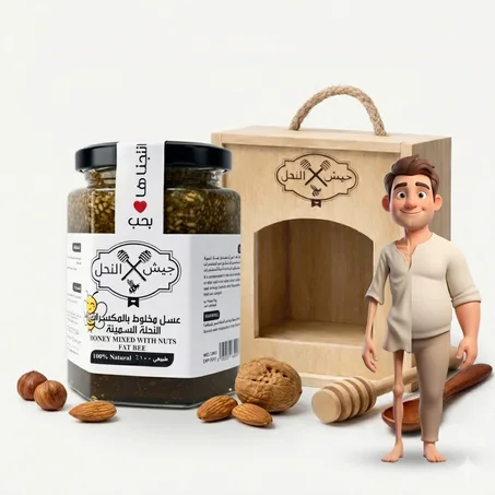 عسل التمتين (يساعد في زيادة الوزن )