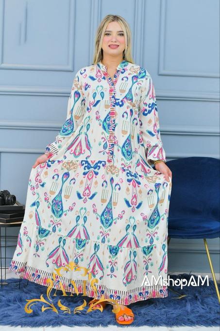 كسوة أنيقة بزواقة جديدة🌹 من النوع الرفيع من خيط للولان 2023 🌹