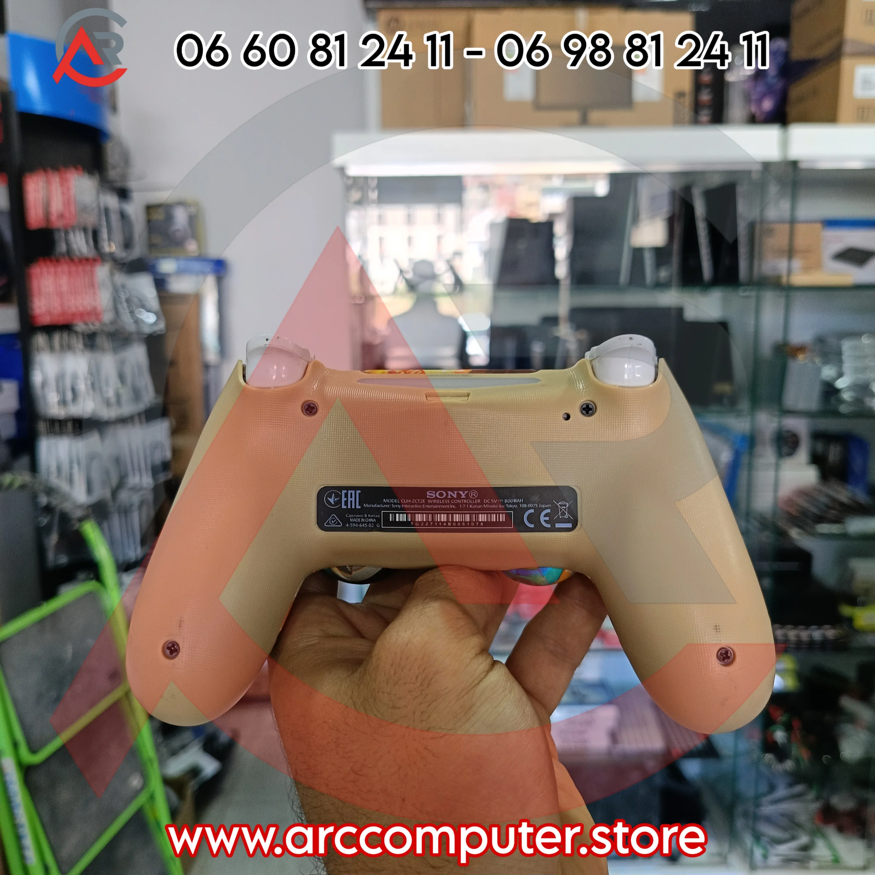 PS4 WIRELESS CONTROLLER MARIO