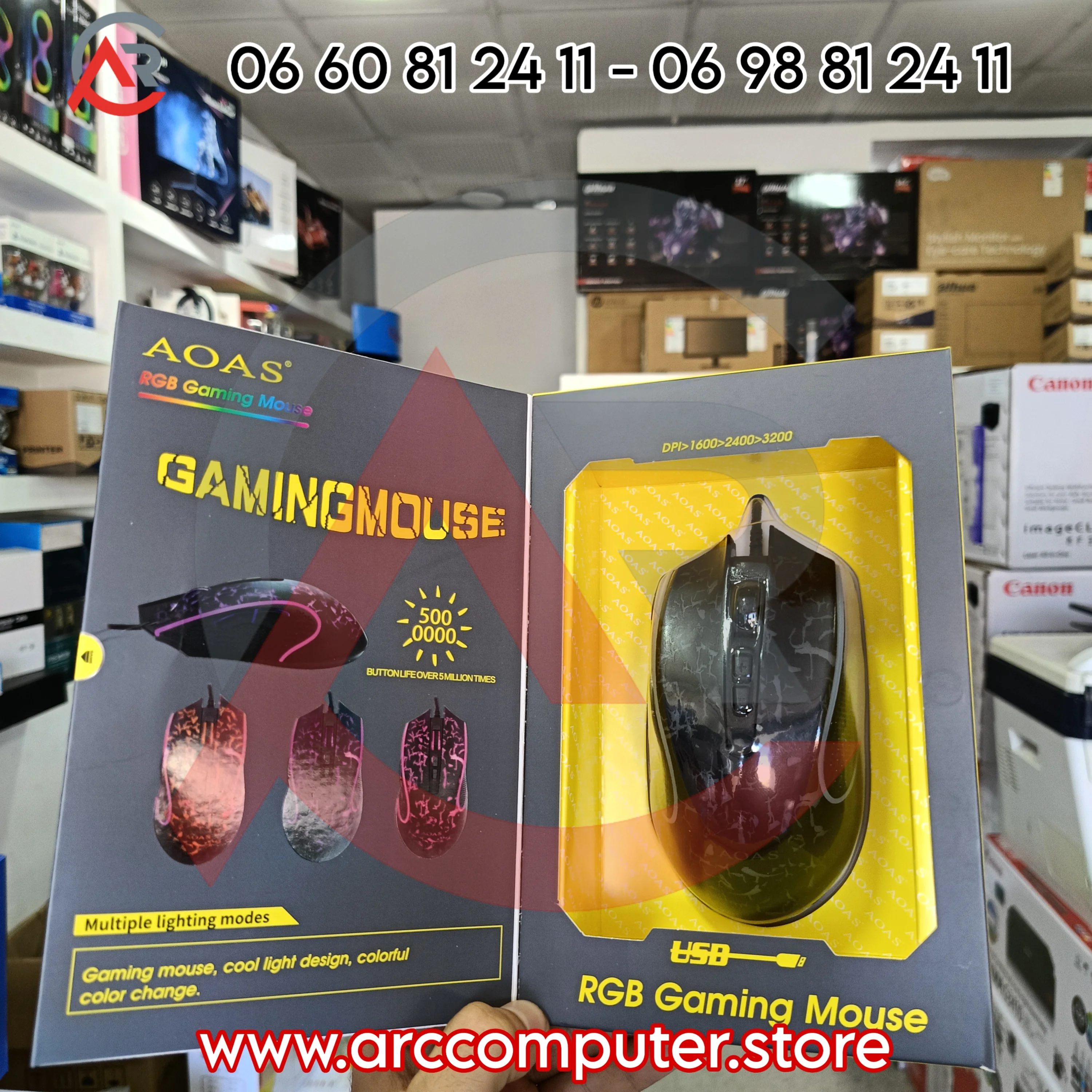 AOAS RGB GAMING MOUSE