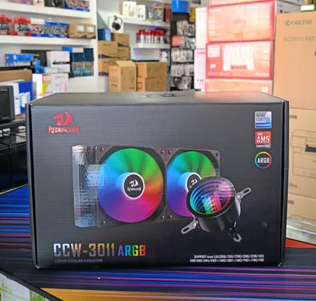 water cooling reddragon 2x fan